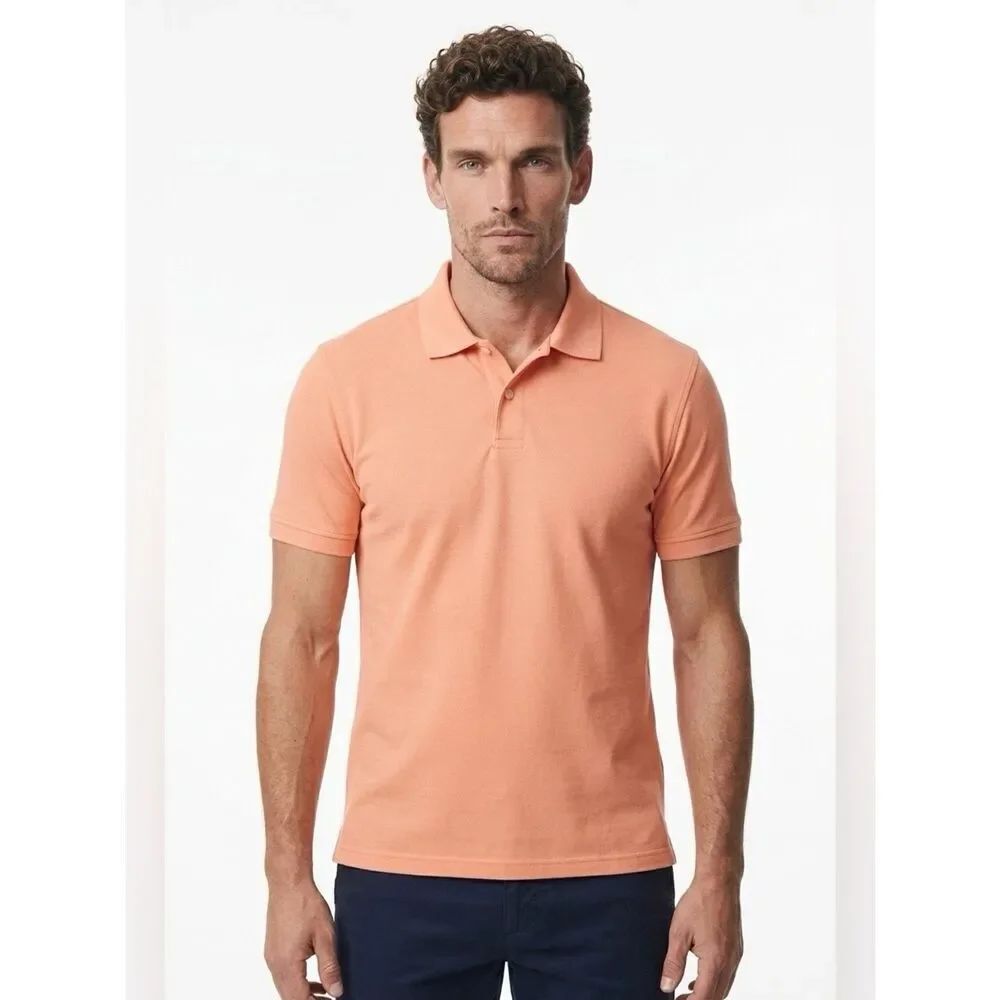 ORANGE POLO SHIRT